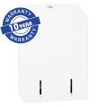 MERIDA STELLA WHITE LINE multiflat toilet paper dispenser, holds up to 900 toilet paper sheets, white